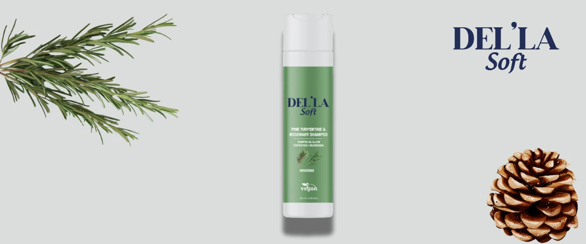 Pine Turpentine & Rosemary Shampoo for Hair Growth