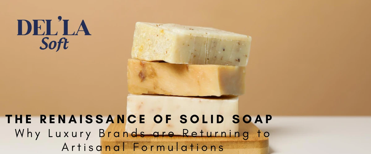 La Renaissance du Savon Solide : Pourquoi les Marques de Luxe Reviennent aux Formulations Artisanales